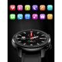 Smart Watch, Popglory Smartwatch HR, Touchscreen 1.3" Fitness Watch with Blood Pressure Monitor, IP68 Waterproof Fitness Watch, 15 Days Battery Life Compatible with Android Phones and iPhone