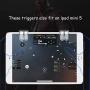 EMISH Mobile Game Controller for PUBG/Fornite/Knives Out/Rules of Survival/Call of Duty Gamepad Trigger Aim Button L1R1 L2 R2 Shooter Joystick for iPhone Android iPad Mini 5 Phone Game Pad Accesorios