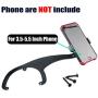 Miniclue Behind Tachometer Bolt-On Smartphone Cell Phone Cup Mount GPS Holder with Cradle Rotatable Clip for Mini Cooper R55 R56，1 Pack