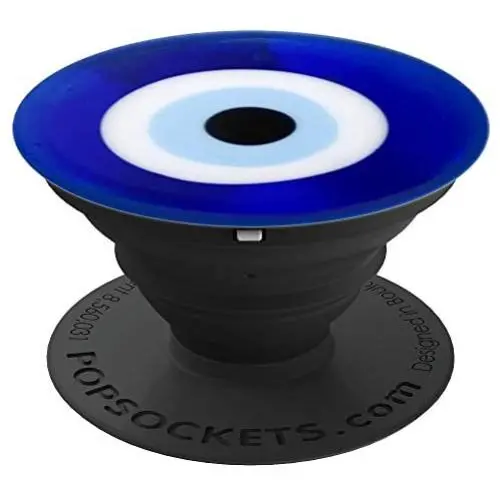 Evil Eye Charm For Protection PopSockets Grip and Stand for Phones and Tablets