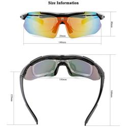 Sireck Polarized Cycling Sunglasses Sports Fishing Bike Bicycle Glasses Eyewear