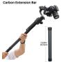 Carbon Fiber Extension Monopod Pole for DJI Ronin S/SC, Extendable Rod Handheld Stick 13.7-Inch Gimbal Handle Grip Compatible with DJI Ronin-S/Ronin SC/Moza Air 2 / FeiyuTech AK4000 Zhiyun Crane 2 Carbon Fiber Extension Monopod Pole for DJI Ronin S/SC, Extendable Rod Handheld Stick 13.7-Inch Gimbal Handle Grip Compatible with DJI Ronin-S/Ronin SC/Moza Air 2 / FeiyuTech AK4000 Zhiyun Crane 2