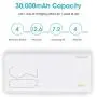 ROMOSS 30000mAh Power Bank Sense 8+, 18W PD USB C Portable Charger with 3 Outputs & 3 Inputs External Battery Pack Cell Phone Charger Battery Compatible with iPhone 11, Xs Max, MacBook, iPad Pro