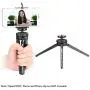 Neewer Mini Tabletop Tripod Stabilizer Grip, Lightweight Portable Aluminum Alloy Stand with Swivel Ball Head for DSLR Cameras, Smartphones, Video Camcorders up to 6.6 pounds/3 kilograms (Black) Neewer Mini Tabletop Tripod Stabilizer Grip, Lightweight Portable Aluminum Alloy Stand with Swivel Ball Head for DSLR Cameras, Smartphones, Video Camcorders up to 6.6 pounds/3 kilograms (Black)