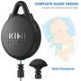 [Pro Version] KIWI design VR Cable Management, Retractable Ceiling Pulley System for HTC Vive/HTC Vive Pro/Oculus Rift S/PS VR/Microsoft MR/Samsung Odyssey VR Accessories (Black, 3 Pack)