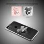 Cell Phone Ring Holder (2 Pack) High Viscosity Finger Stand Grip Reusable Washable 360 Rotation Universal Smartphone Kickstand Compatible for iPhone ipad Samsung Google HTC Most (BlackRosegold)
