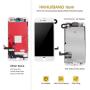 Screen Replacement for iPhone 7 White 4.7in,Complete LCD Display for A1660, A1778, A1779 Full Frame Assembly with OEM Front Camera Proximity Sensor Earpiece Speaker Repair Tool