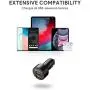 Fast Car Charger, AUKEY 36W Dual Port Quick Charge 3.0 USB Cell Phone Car Adapter for iPhone 11 Pro Max, Samsung Note10+ / S10, Google Pixel 4 XL, iPad, AirPods Pro, and More
