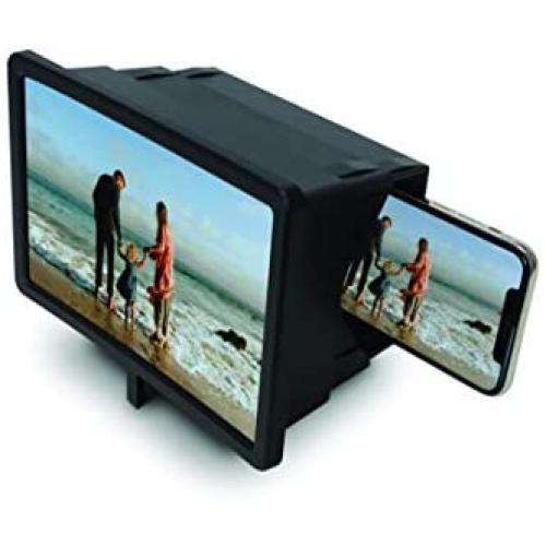 The Big Picture Smartphone Magnification System Viewing Screen That is Two Times Bigger Cell Phone Magnifier 3D Screen Enlarge Video Movie