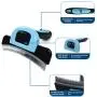 Vivafur Pet Deshedding Brush- Effective 4”Curved Blade Reduces Shedding by Up to 95% for Dogs and Cats with Short and Long Hair- 2”Flat Blade Included Vivafur Pet Deshedding Brush- Effective 4”Curved Blade Reduces Shedding by Up to 95% for Dogs and Cats with Short and Long Hair- 2”Flat Blade Included