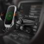Wireless Car Charger CD Mount, Auto Clamping CD Slot Phone Mount Air Vent Qi Charger Compatible with Samsung Galaxy S10 Plus S9 S8 S7 S6 Note 10 9 8 iPhone 11 Pro XS Max XR X 8