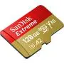 SanDisk 128GB Extreme microSDXC UHS-I Memory Card with Adapter - C10, U3, V30, 4K, A2, Micro SD - SDSQXA1-128G-GN6MA SanDisk 128GB Extreme microSDXC UHS-I Memory Card with Adapter - C10, U3, V30, 4K, A2, Micro SD - SDSQXA1-128G-GN6MA