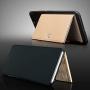 Cell Phone Card Holder Stick on Wallet Phone Pocket for iPhone, Android and All Smartphones (Biege)