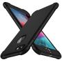 ORETECH iPhone 8 Case, iPhone 7 Case, with[2 x Tempered Glass Screen Protector] 360° Full Body Shockproof Protection Cover Ultra-Thin Hard PC + Soft Rubber Silicone for iPhone 7/8-4.7- Black