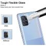 [5-Pack] PULEN for Samsung Galaxy A71 (4G) Screen Protector (3-Pack) with 2 Pack Camera Lens Protector,HD Clear Scratch Resistant Bubble Free Anti-Fingerprints 9H Hardness Tempered Glass