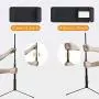 Gugusure 10" Led Ring Light with Tripod Stand & Phone Holder, Dimmable Desk Makeup Ring Light for Live Streaming/Make Up/YouTube Video, Selfie Ring Light with 3 Light Modes and 10 Brightness Level Gugusure 10" Led Ring Light with Tripod Stand & Phone Holder, Dimmable Desk Makeup Ring Light for Live Streaming/Make Up/YouTube Video, Selfie Ring Light with 3 Light Modes and 10 Brightness Level