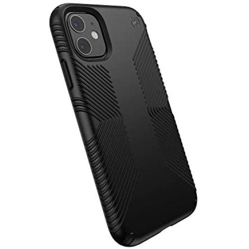 Speck Products Presidio Grip iPhone 11 Case, Black/Black