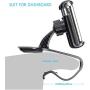 Car Phone Holder Cell Phone Holder for Car Dashboard Cell Phone Holder Dashboard Mount Car Phone Holder Compatible with Smartphones iPhone Samsung (Style 1, Adjustable Mobile Clip)