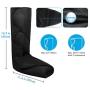 QUINEAR Leg Massager with Heat Air Compression Massage for Foot & Calf Helpful for Circulation and Muscles Relaxation