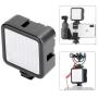 ULANZI W49 Pocket LED Video Light with 3 Cold Shoe Mounts 49 LED Bulbs Vlog Photo Fill Light on Camera for DJI OSMO Pocket Sony A6400 A6300 Canon DSLR Cameras Wedding Interview Macrophotography