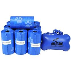 Downtown Pet Supply Dog Pet Waste Poop Bags with Leash Clip and Bag Dispenser - 180, 220, 500, 700, 880, 960, 2200 Bags