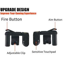 L1R1 Mobile Trigger Fort-Nite Mobile Controller Azlink Sensitive Fire Button Aim Key L1R1 Mobile Controller joysticks for iOS&Android PUBG Battle Royale Games