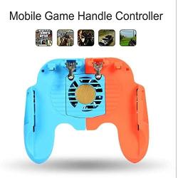 WILIAS - H6 Telescopic Mobile Gamepad Controller for Phone L1R1 Grip Joystick Trigger for Game Playing Accessory with Cooling System