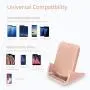 AVANTY Wireless Charger, Qi-Certified 10W Wireless Charging Stand Dock Compatible with iPhone 11/11 Pro/11 Pro Max/Xs MAX/XR/XS/X/8,Galaxy S10/S9/S8/Note 10/Note 9 and More (Rose Gold) AVANTY Wireless Charger, Qi-Certified 10W Wireless Charging Stand Dock Compatible with iPhone 11/11 Pro/11 Pro Max/Xs MAX/XR/XS/X/8,Galaxy S10/S9/S8/Note 10/Note 9 and More (Rose Gold)