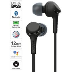 Sony WI-XB400 Wireless In-Ear Extra Bass Headset/Headphones with mic for phone call, Black