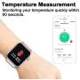 KINGXBAR Smart Watch for Women, Waterproof IP68 1.3" Full Touch Screen Heart Rate Smart Watch with Body Temperature Measurement Sleep and Swim Tracker, Best Fitness Gift for Mother Lover Friends KINGXBAR Smart Watch for Women, Waterproof IP68 1.3" Full Touch Screen Heart Rate Smart Watch with Body Temperature Measurement Sleep and Swim Tracker, Best Fitness Gift for Mother Lover Friends