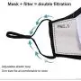 Facial Protection Filtration 95%, Anti-Fog, Dust-Proof With activated carbon filter Adjustable Headgear Nose wire Full Face Protection Masks(One mask plus two filters) Facial Protection Filtration 95%, Anti-Fog, Dust-Proof With activated carbon filter Adjustable Headgear Nose wire Full Face Protection Masks(One mask plus two filters)