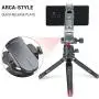 SmallRig Smartphone Tripod Mount Adapter, Universal Handheld Stand Phone Holder 360 Rotation Foldable Mobile Clamp with Cold Shoe Mount and Arca-Type QR Plate, for iPhone Samsung Huawei – BSP2415 SmallRig Smartphone Tripod Mount Adapter, Universal Handheld Stand Phone Holder 360 Rotation Foldable Mobile Clamp with Cold Shoe Mount and Arca-Type QR Plate, for iPhone Samsung Huawei – BSP2415