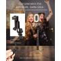 Selfie Ring Light, BlitzWolf LED Fill Light with 6 Adjustable Brightness Levels for BW-BS8L Super Long Bluetooth Selfie Stick Tripod(Black)
