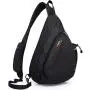 KAKA Sling Bag, Crossbody Backpack Canvas Waterproof Daypack Casual Shoulder Bag Traveling Hiking Camping for Men and Women (Larger one) KAKA Sling Bag, Crossbody Backpack Canvas Waterproof Daypack Casual Shoulder Bag Traveling Hiking Camping for Men and Women (Larger one)