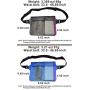 Freegrace Waterproof Pouches with Waist Strap / Pouch Case Bundle Set- Keep Your Phone & Valuables Dry and Safe - Waterproof Dry Bags for Boating Swimming Snorkeling Kayaking Beach Water Parks Pool