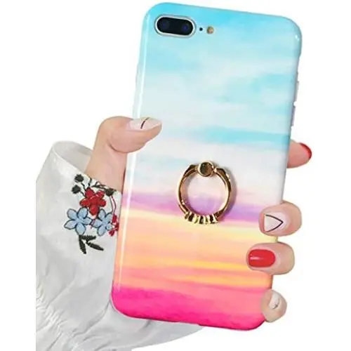 J.west iPhone 8 Plus Case,iPhone 7 Plus Case, Slim Fit Soft Silicone Bumper Protective Shock-Absorption Anti-Scratch Case Back Cover with Stand for iPhone 7/8 Plus 5.5 inch (Cloud) J.west iPhone 8 Plus Case,iPhone 7 Plus Case, Slim Fit Soft Silicone Bumper Protective Shock-Absorption Anti-Scratch Case Back Cover with Stand for iPhone 7/8 Plus 5.5 inch (Cloud)