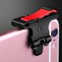 BOKA Slope Shape Pubg ABS Triggers Gamepad Joystick Compatible with All Smartphones for PUBG, Fortnite, Knives Out, Rules of Survival, Survivor Royale, Battle Royale,Critical Ops etc - (Red & Black)
