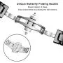 Aottom Compatible for Apple Watch Band 38mm Ceramic iWatch Series 4 40mm Band Ceramic Women Men Stainless Steel Butterfly Buckle Wristband Replacement Band for 38mm/40mm Apple Watch Series 4/3/2/1 Aottom Compatible for Apple Watch Band 38mm Ceramic iWatch Series 4 40mm Band Ceramic Women Men Stainless Steel Butterfly Buckle Wristband Replacement Band for 38mm/40mm Apple Watch Series 4/3/2/1