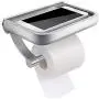 Homemaxs Toilet Paper Holder with Shelf, Anti-Rust Aluminum Toilet Roll Holder with Phone Shelf for All Mobile Phone, Wall Mounted Bathroom Tissue Holder for Smartphone and Flushable Baby Wipes Homemaxs Toilet Paper Holder with Shelf, Anti-Rust Aluminum Toilet Roll Holder with Phone Shelf for All Mobile Phone, Wall Mounted Bathroom Tissue Holder for Smartphone and Flushable Baby Wipes