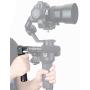 NICEYRIG Handle Grip Kit for DJI Ronin SC/S Gimbal, Leather Handgrip with Rosette Extension Bracket Holder - 332