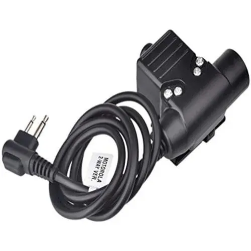 Z-Tactical Official Store Z113-PH PTT Cable for Plug for U94 Type Headset PTT Military Standard Version with Headset Adapter Z-Tactical Official Store Z113-PH PTT Cable for Plug for U94 Type Headset PTT Military Standard Version with Headset Adapter