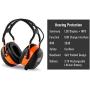FM MP3 Bluetooth Radio Headphones Wireless Cancelling Headphones with 4GB SD Card Built-in Mic Electronic Noise Reduction Safety Ear Muffs Protection for Lawn Mower Work by WULFPOWERPRO