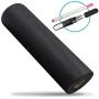 [15”x30 Yards] No Show Mesh Stabilizer for Embroidery (Black) Free Pen & Snip, Permanent No-Show Poly Mesh Backing for Machine Embroidery, Hand Sewing, Hoop and Stitch, Translucent Nylon Spun