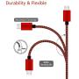 Micro USB Quick Charger Cable 2Pack 10FT Long Android Phone 2.1A Fast Charging Cord for Samsung Galaxy S7 S6 Plus/Edge/Active,J3 Luna Pro/Prime J7 Star/Crown,Note 5/4,LG Stylo 3 2 K30 K20,PS4 Pro