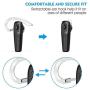 AJAHBGSMXD Wireless in-Ear Headphones Car Business General Mobile Phone Stereo Mini Bluetooth Headset