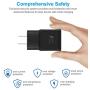 Samsung Fast Charger Adapter Adaptive Quick Charge Charging Block Wall Chargers Compatible with Samsung Galaxy S7/S8/S8+/S9/S10+/Edge/Note8/Note9(2 Pack Black)
