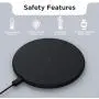 Wireless Charger Fast Qi Certified, 10W Max Wireless Charging Pad for iPhone 11/11 Pro/11 Pro Max/XS MAX/XR/XS/X/8 Plus, Samsung Galaxy S20/Note 10/S10/9/S9/S8, AirPods Pro (No AC Adapter) Wireless Charger Fast Qi Certified, 10W Max Wireless Charging Pad for iPhone 11/11 Pro/11 Pro Max/XS MAX/XR/XS/X/8 Plus, Samsung Galaxy S20/Note 10/S10/9/S9/S8, AirPods Pro (No AC Adapter)