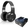 Bluedio V5.0 Bluetooth Headphones Over Ear, Wireless Bluetooth On-Ear Stereo Earphones Noise Cancelling, Soft Memory-Protein Earmuffs, w/Mic