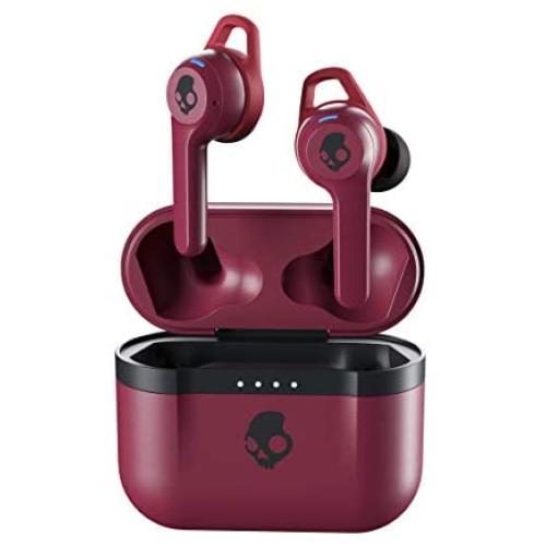 Skullcandy Indy Evo True Wireless In-Ear Earbud - Deep Red