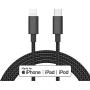 Apple MFi Certified USB C to Lightning Cable Made for iPhone X/XS/XR/XS Max / 8/8 Plus, Supports Power Delivery (for Use with Type C Chargers) 4FT (Black)